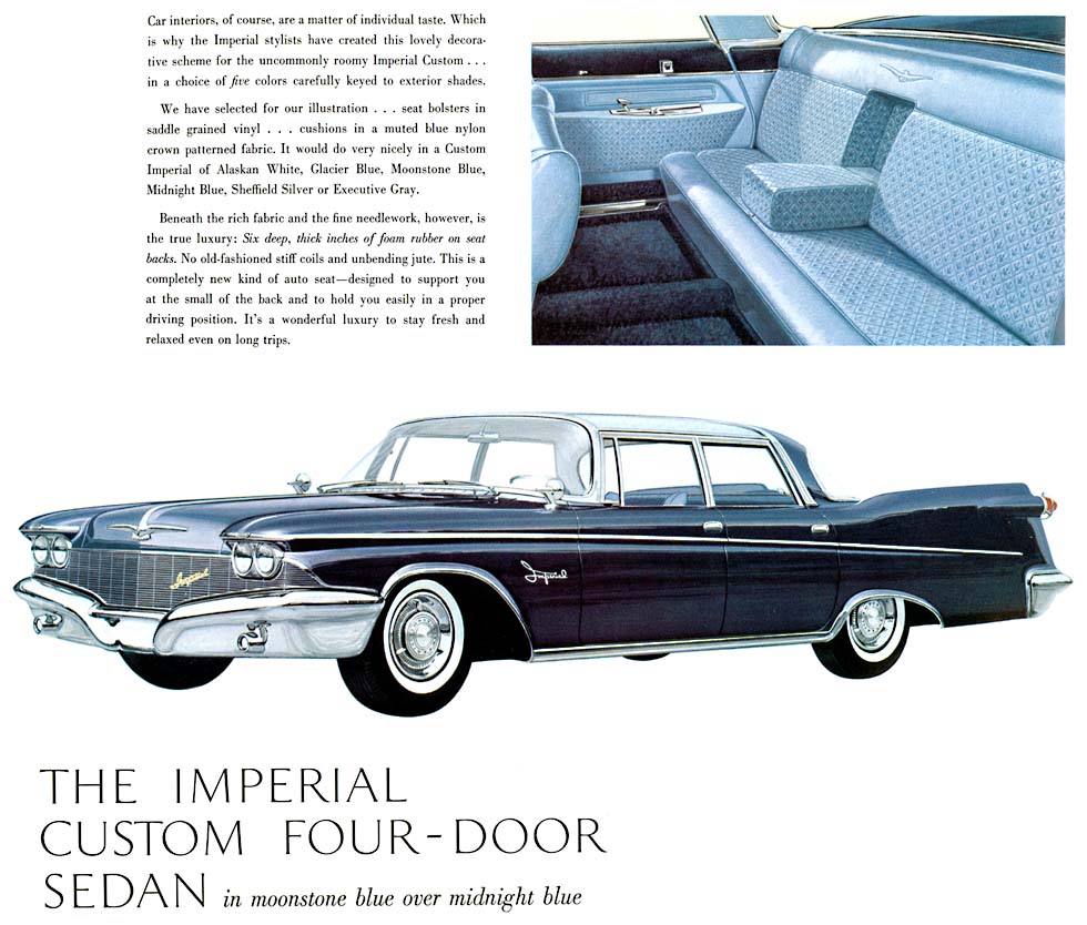 Directory Index Chrysler And Imperial 1960 Chrysler 1960 Imperial Brochure